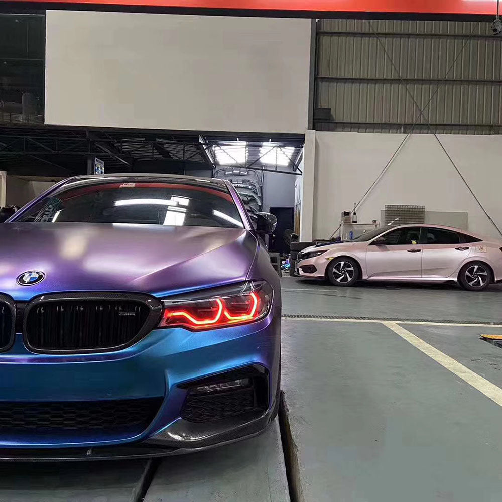 Matte Diamonds Purple To Blue