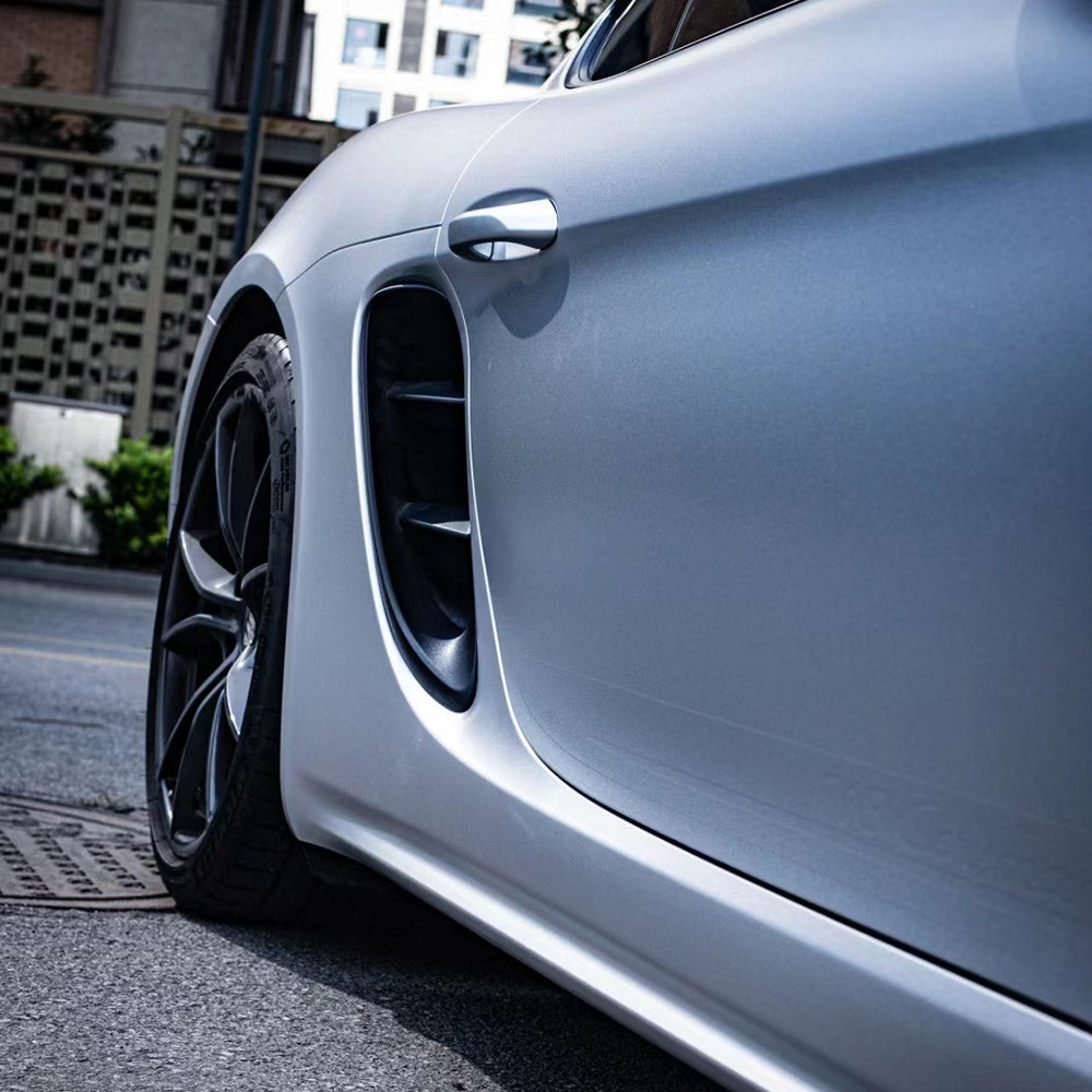Matte Metallic Silver