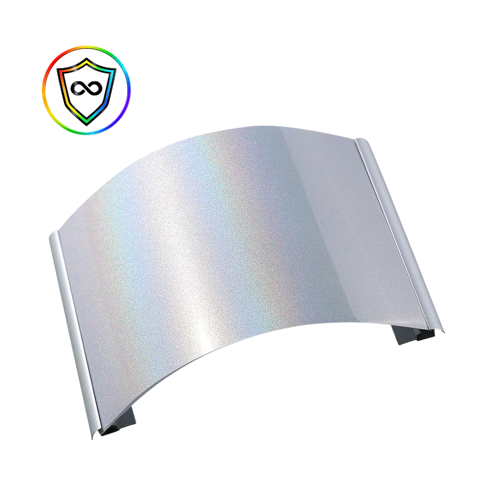 Holographic White TPU