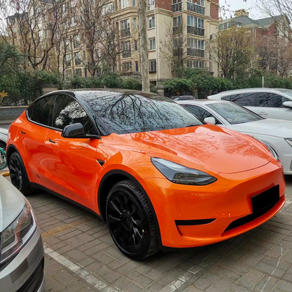 Metallic Racing Golden Orange
