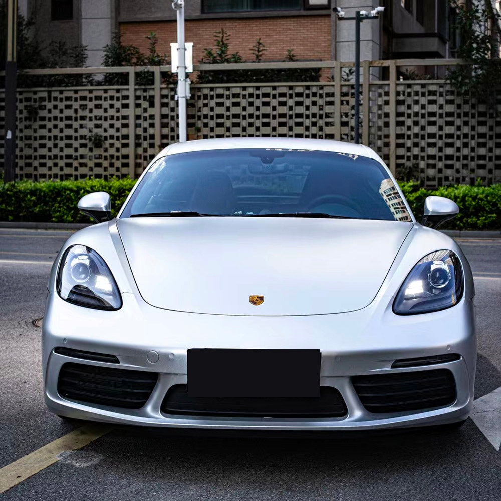 Matte Metallic Silver