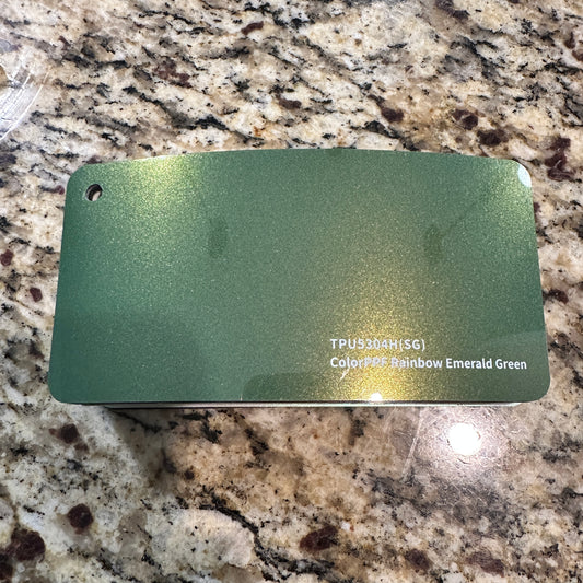 Rainbow Emerald Green Colored PPF