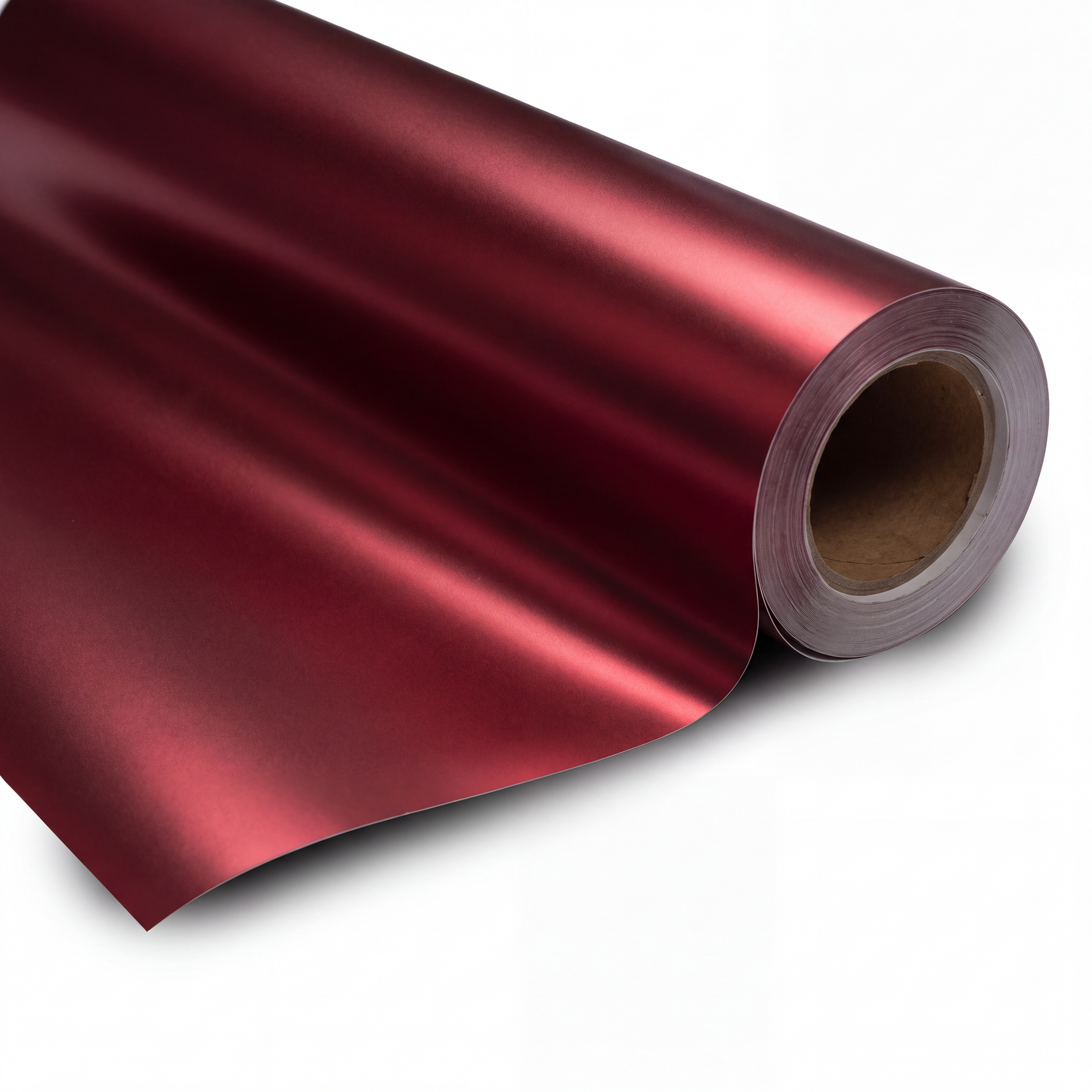 Satin Chrome Romance Red