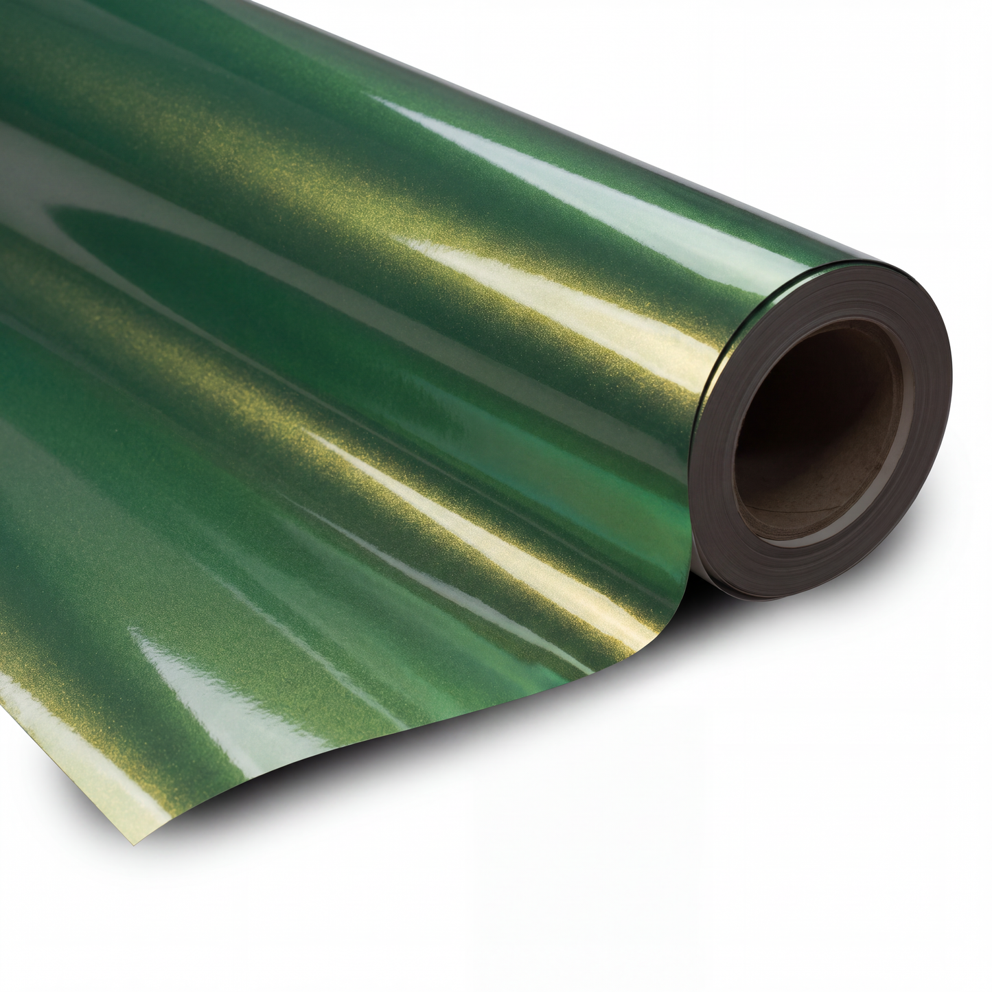 Iridescent Emerald Green